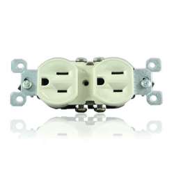 Toma LEVITON Doble 15 Amp...