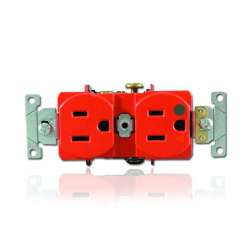 Toma LEVITON Doble 15 Amp...